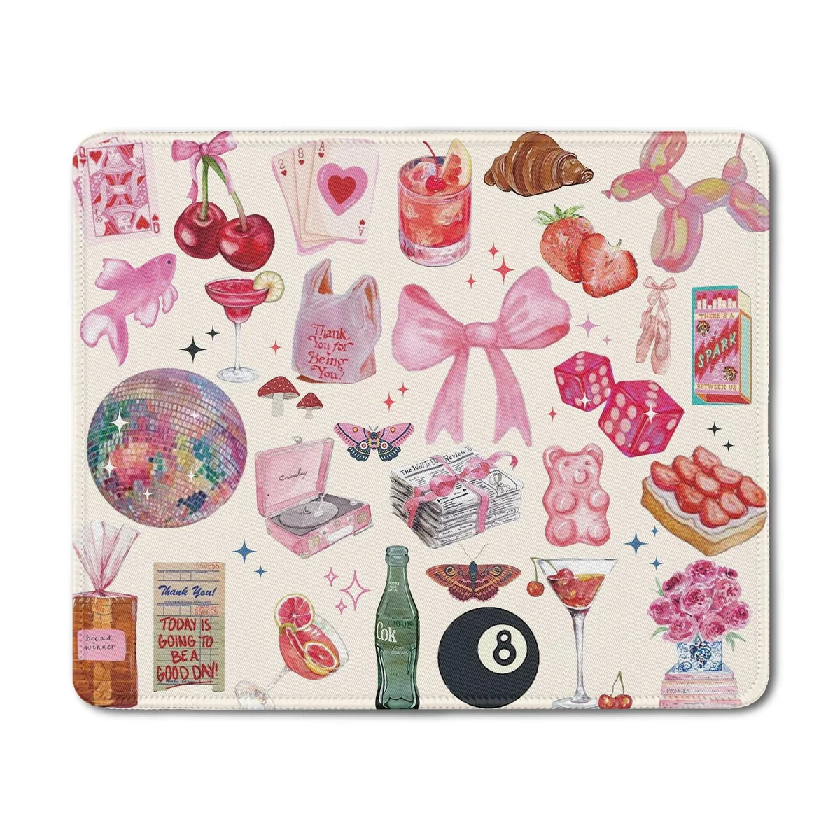  DOFQZ J035-YZ-SBD Mouse Pad 9.5x7.9 Inch — product photo