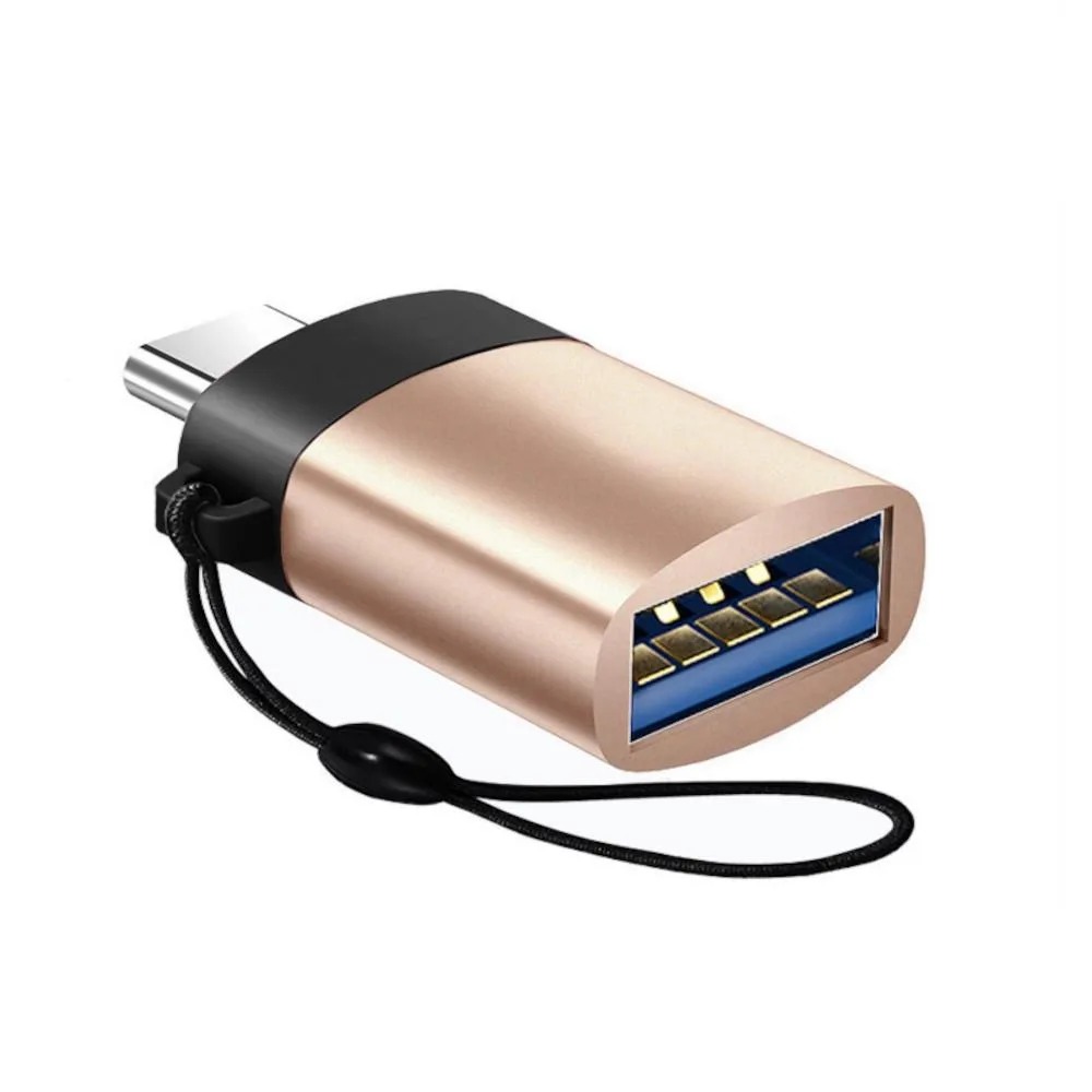 JacobsParts Inc. JacobsParts Inc. U3C-E-BLK-2PK 2-Pack USB C Adapter Gold — product photo