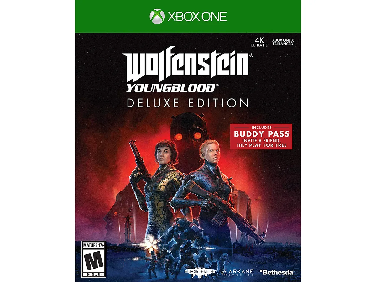 Bethesda Softworks Bethesda Softworks Wolfenstein: Youngblood Deluxe Edition xbox one video game — product photo