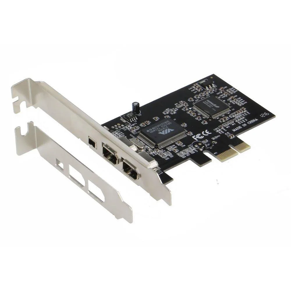  Dell 101664209901 data adapter 3x 1394A ports 2x6 pin 1x4 pin low-profile — product photo