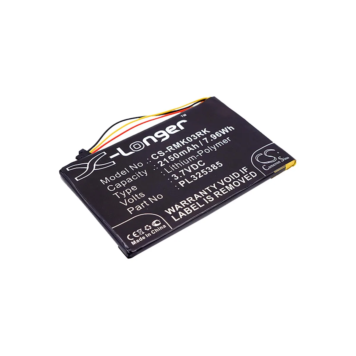 Cameron &amp; Co Cameron &amp; Co DS-CS-RMK03RK Battery for Razer Turret Gaming Lapboard 3.7V 2.15Ah Black — product photo
