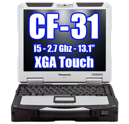Panasonic Panasonic Toughbook CF-31 i5-3340M 2.7GHz 500GB 4GB 10.1" laptop — product photo