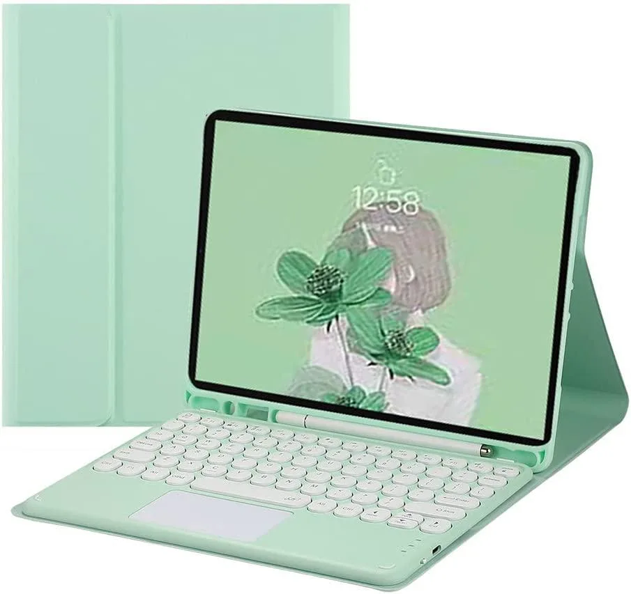 BONAEVER BONAEVER Keyboard Case for iPad Pro 11 2021 2020 2018 Mint Green — product photo