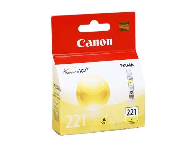 Canon Canon 2949B001 CLI-221 Yellow ink cartridge (genuine brands) — product photo