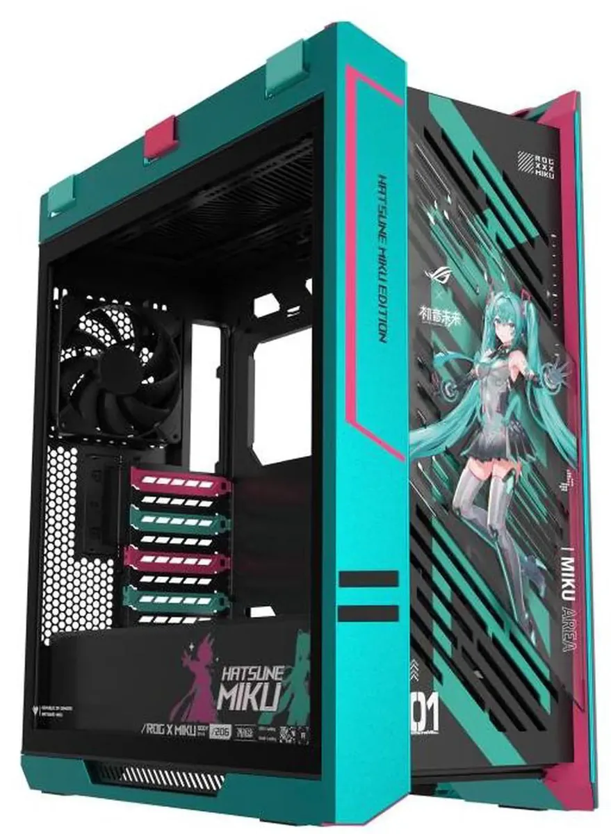 ASUS ASUS ROG Strix Helios GX601S HATSUNE MIKU Edition PC case — product photo