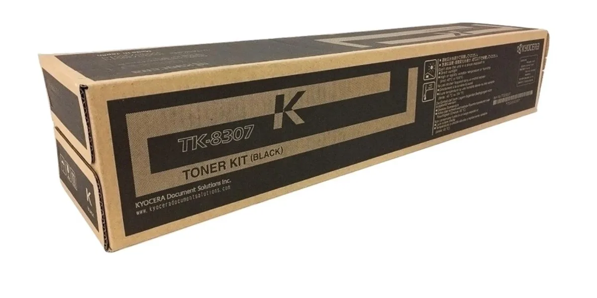 Kyocera Kyocera KYOTK8307K Black Toner Cartridge 25000 pages — product photo