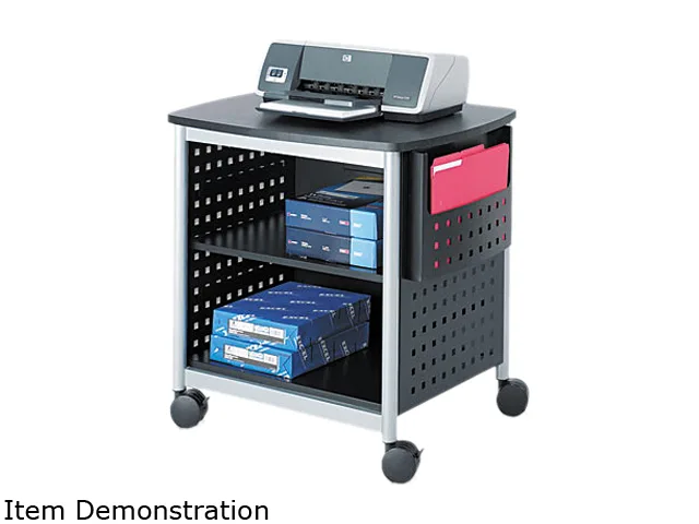 Safco Products Safco Products 1856BL Scoot Desk Side Printer Stand office furniture — product photo
