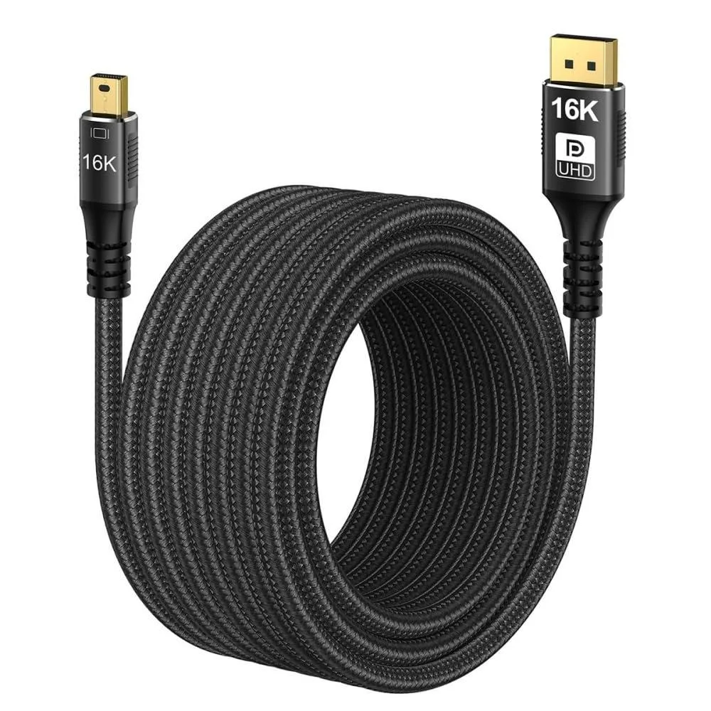 Fervit Fervit Mini-DP 2.1 to DP 1.4 Cable 16K 60Hz 8K 120Hz 2M — product photo
