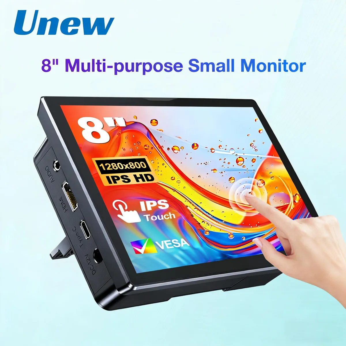 Unew Unew CX080TP-B 8" 1280x800 IPS Touch Portable Monitor — product photo