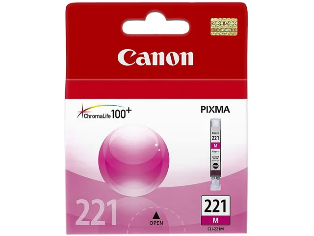 Canon Canon 2948B001 CLI-221 Magenta Ink Cartridge (genuine brands) — product photo