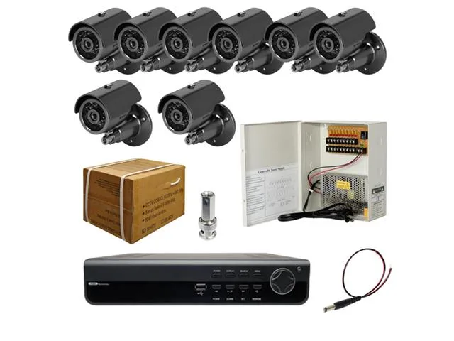 Bluecctv Bluecctv BL-SSP-E8B2 8ch DVR 700 TVL Bullet IR 1TB HDD — product photo