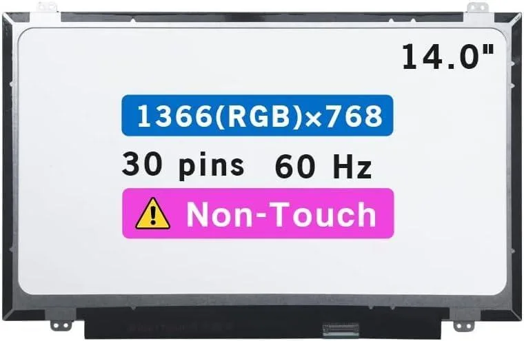 NUOLAISUN NUOLAISUN B140XTN02.E 14 inch 1366x768 Non-Touch — product photo