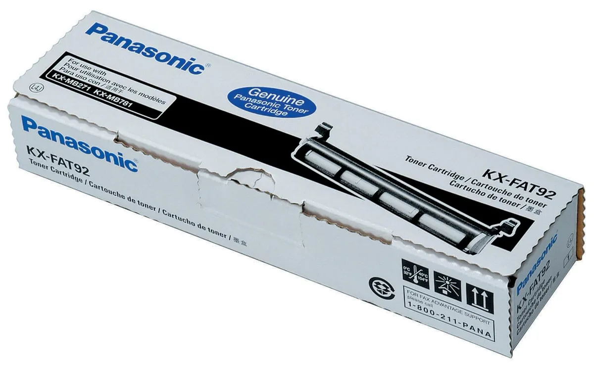 Panasonic Panasonic KXFAT92 Laser Toner Cartridge 2000 Pages — product photo