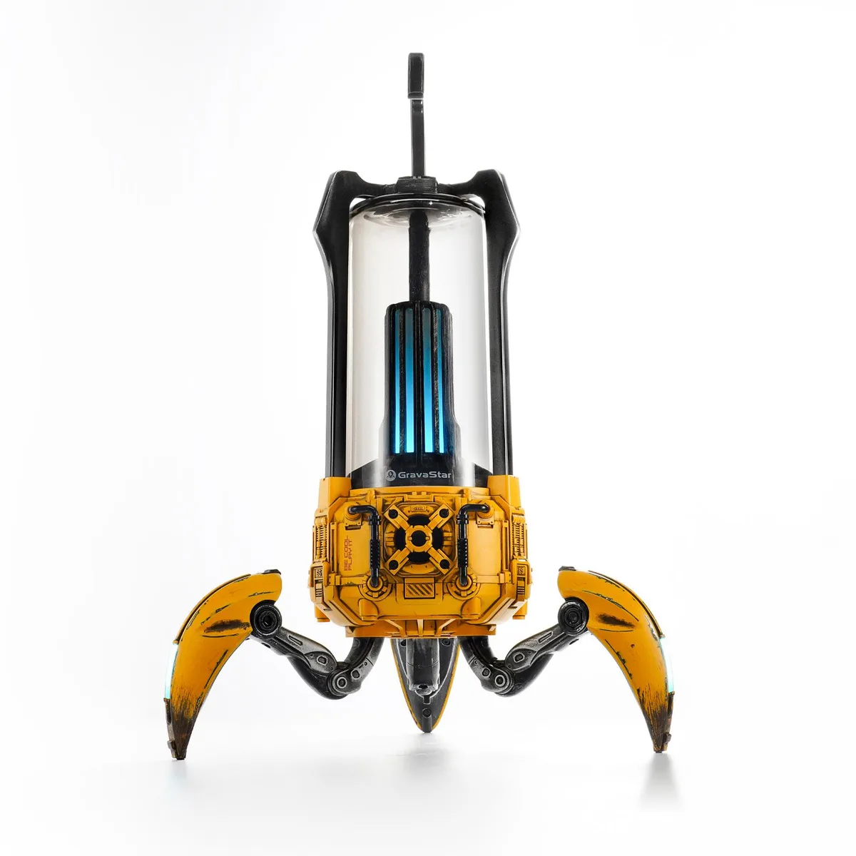 GravaStar GravaStar Supernova Battle-Worn Yellow portable speaker — product photo