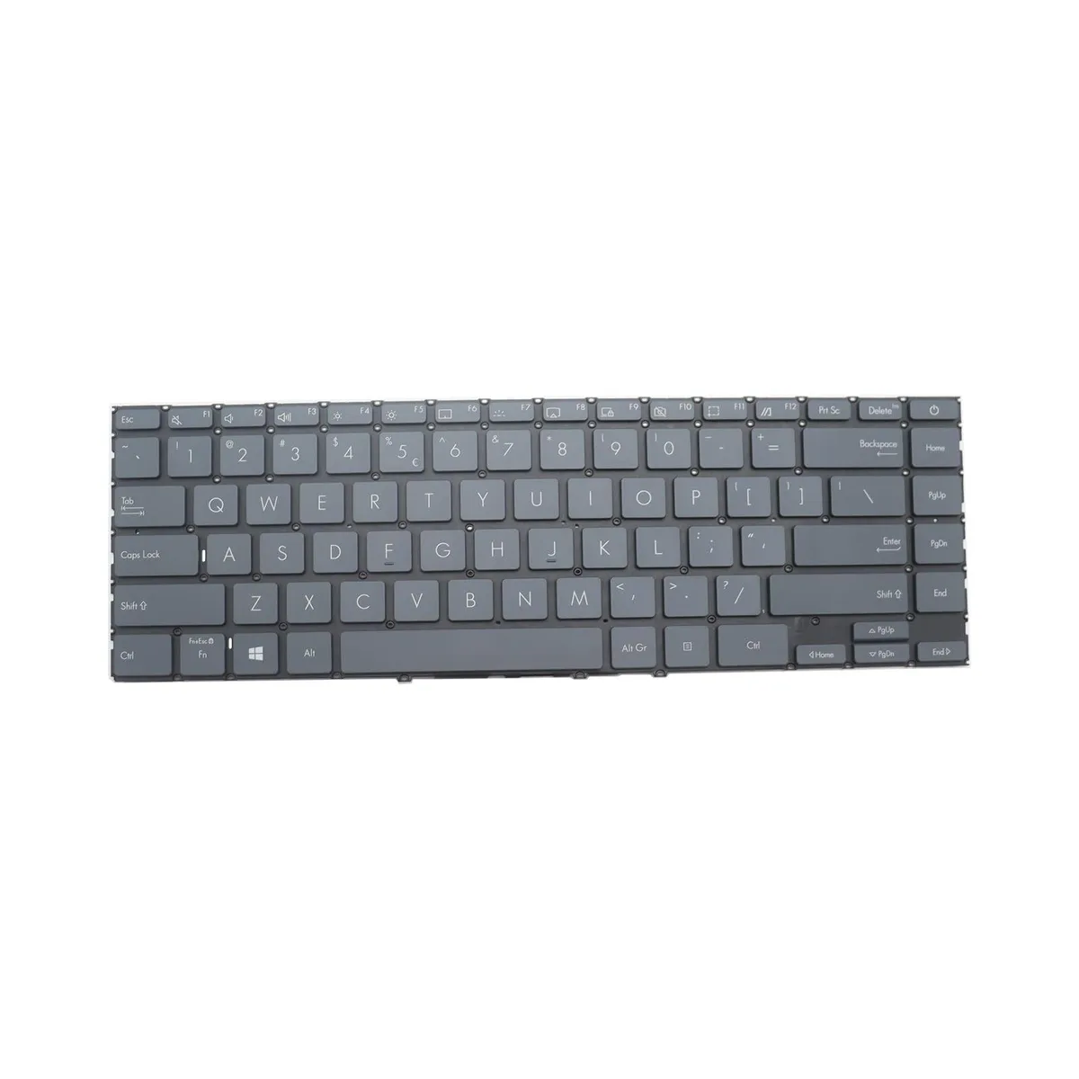 ARENTI ARENTI Replacement Keyboard ZenBook 14 UX425 US Backlit Gray — product photo