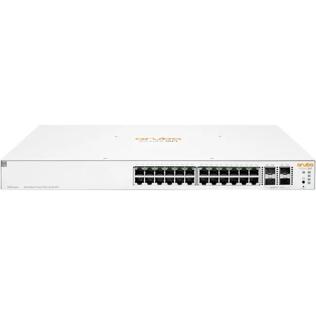 HP HP Aruba JL683A Instant On 1930 24G Class4 PoE 4SFP/SFP+ 195W network switch — product photo