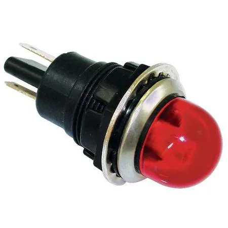 Dayton Dayton 22NY60 Raised Panel Light Red 120V AC 18mm — product photo