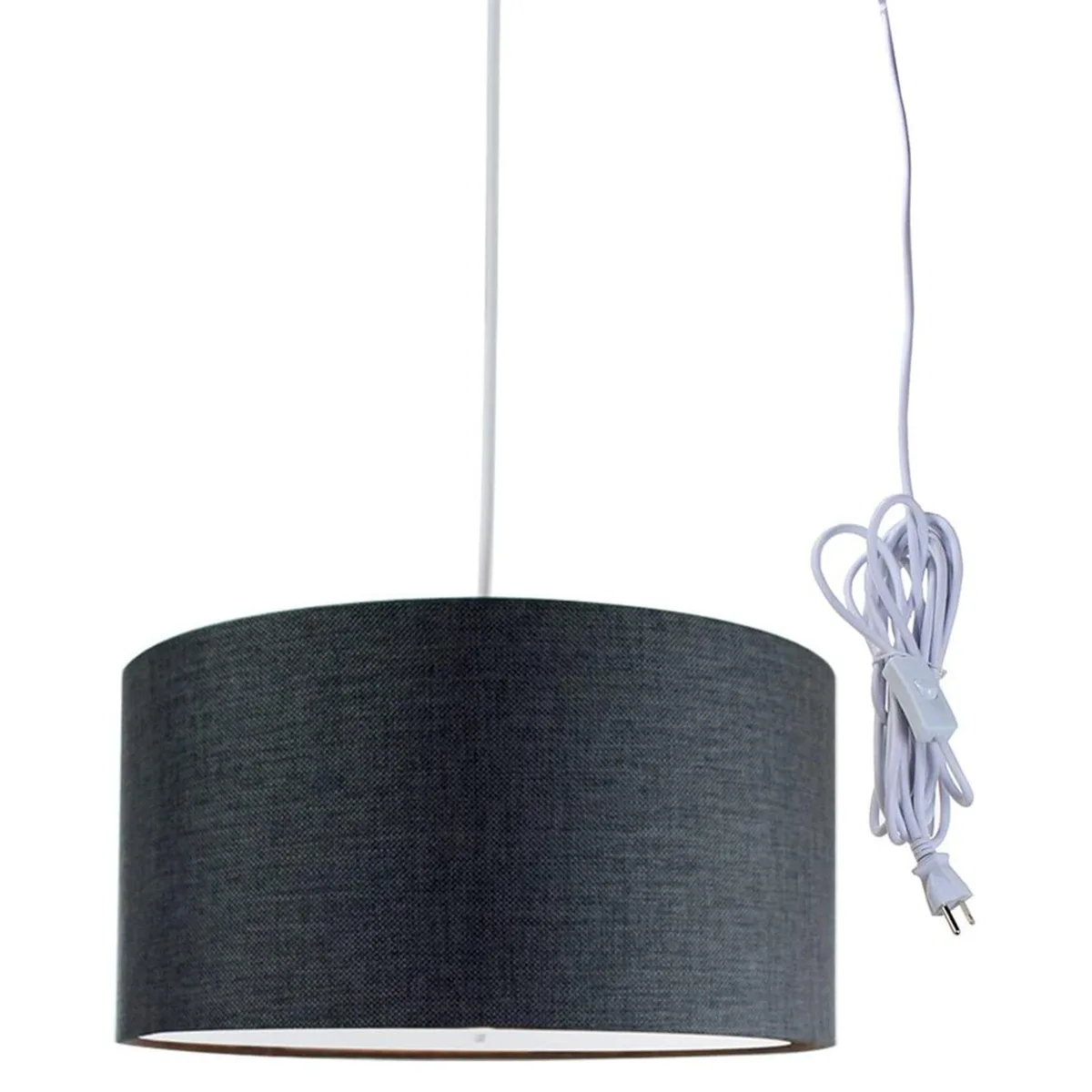 Home Concept Home Concept SDW161608DRGG 16" 2-Light Swag Drum Pendant — product photo