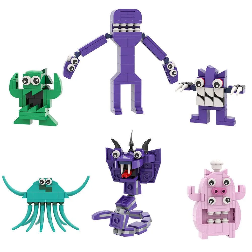ZITIANYOUBUILD ZITIANYOUBUILD 6-in-1 Monsters Collection 363 Pieces — product photo