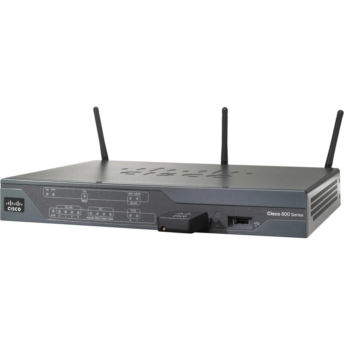 Cisco Systems, Inc. Cisco Systems, Inc. C888-K9 888 G.SHDSL Router 10/100Mbps 4 Ports — product photo