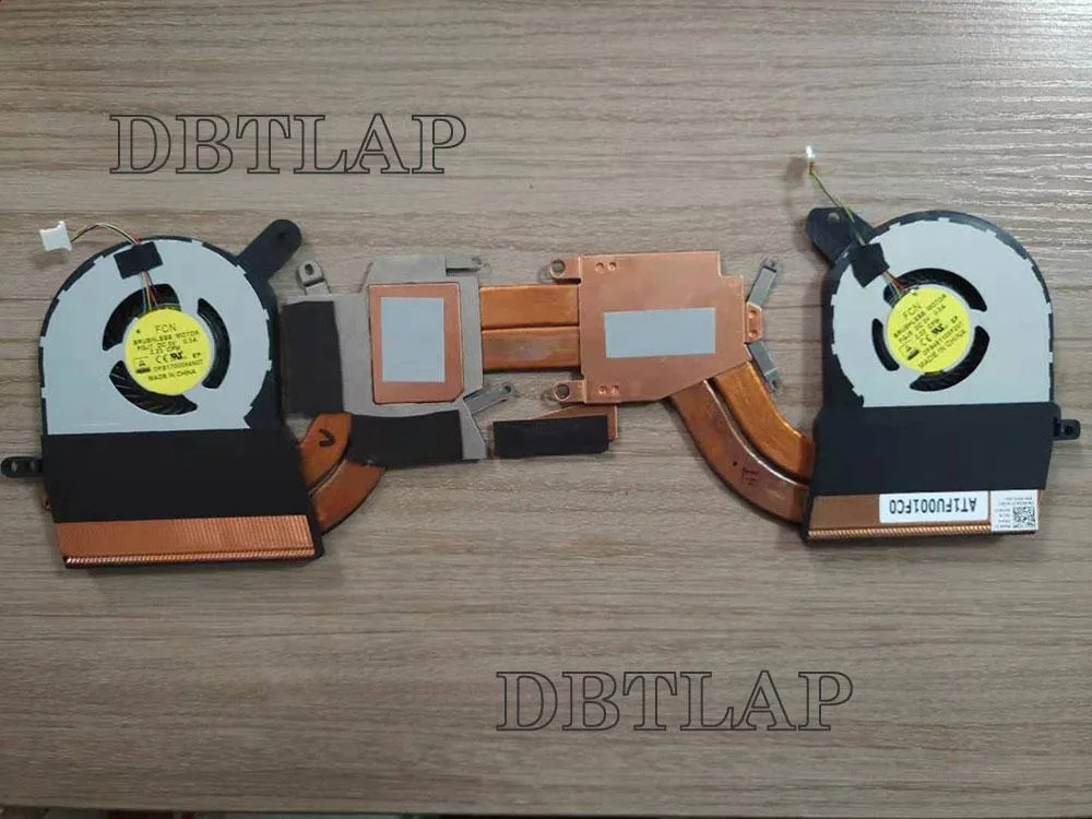 DBTLAP DBTLAP Cooling Fan with Heatsink for Dell DFS1700054N0T DFS481105F20T FGJ7 FGJ6 — product photo