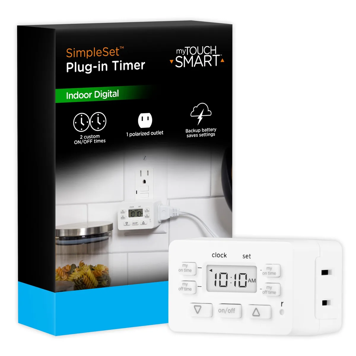  Simple Set digital plug-in bar timer 15 A 125 V — product photo
