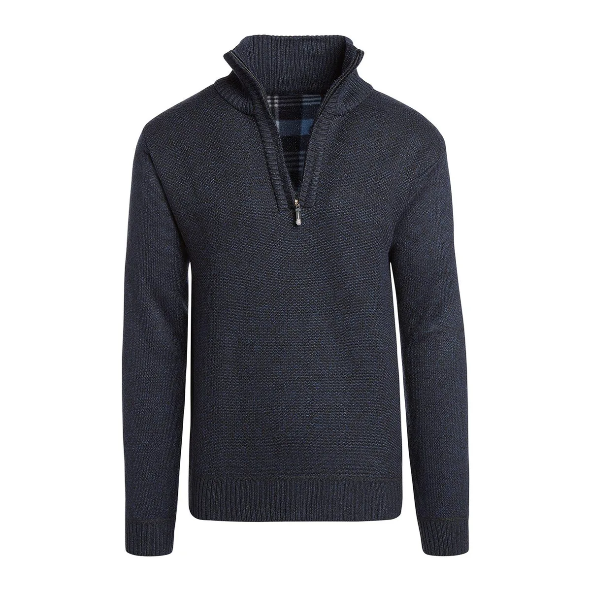 Altatac Altatac Men's Quarter Zip Fleece Pullover Navy Blue S — product photo