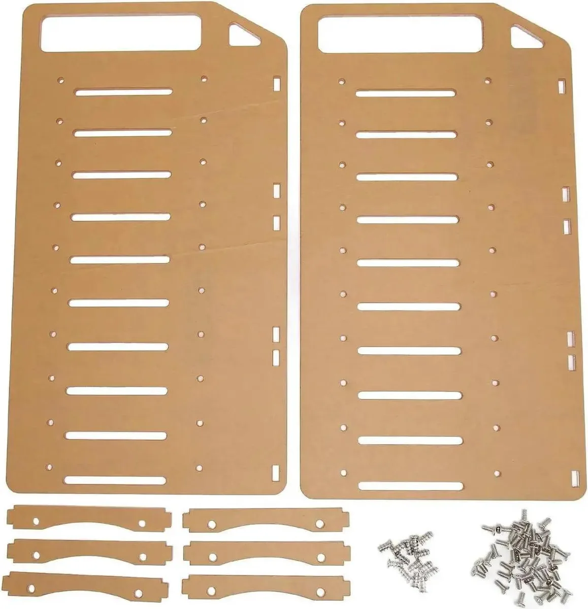 SMUGDESK SMUGDESK 10-Layer Transparent Acrylic 3.5 Inch HDD Cage — product photo