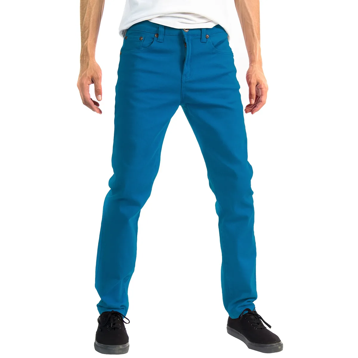 Altatac Altatac Men's Slim Fit Skinny Jeans Turquoise Size 36 — product photo
