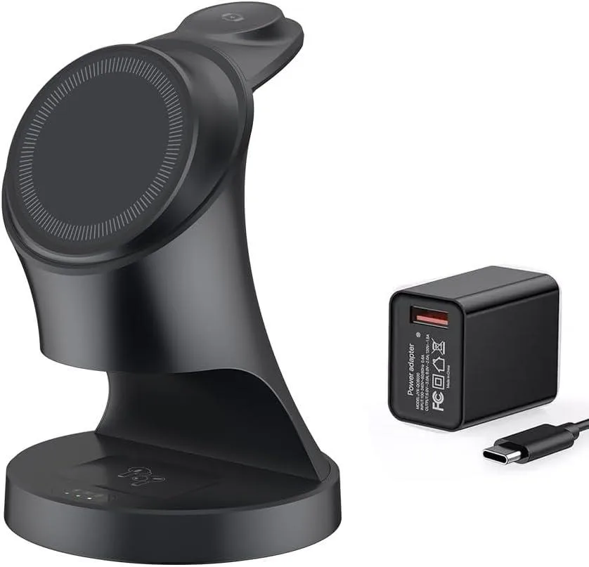 Luisport Luisport 3-in-1 Magnetic Wireless Charger Stand for iPhone 12-17, Watch Series — product photo