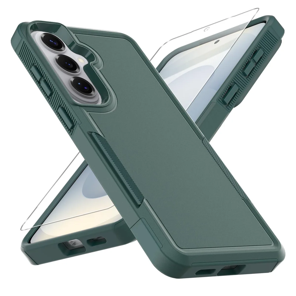 No Sew No Sew Samsung Galaxy S26 Plus Case Dark Green — product photo