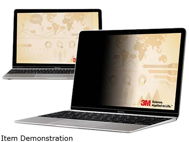 3M 3M PF190W 19" laptop privacy filter — product photo