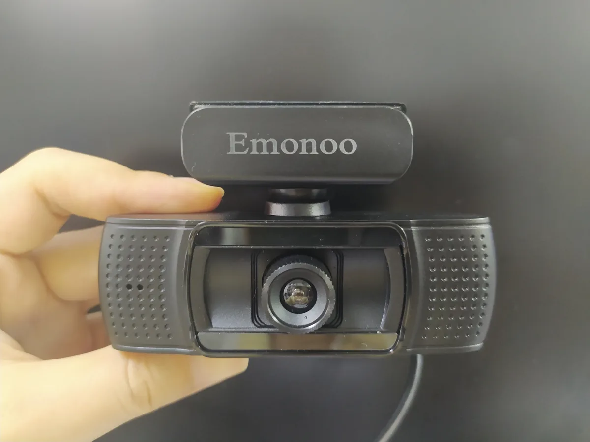 Emonoo Emonoo 1080p HD Webcam Manual Focus Black USB 1920x1080 30fps 85° — product photo