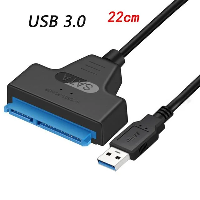 Hetai Tech Hetai Tech USB 3.0 SATA 22 cm 2.5" 22 Pin Adapter — product photo