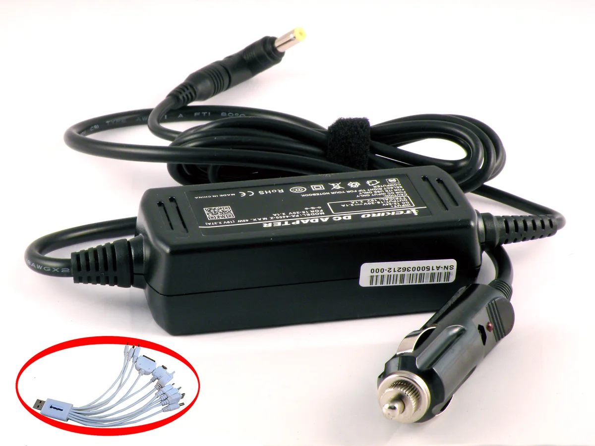 iTekiro iTekiro 45W Car Charger for Acer Aspire V5 series — product photo