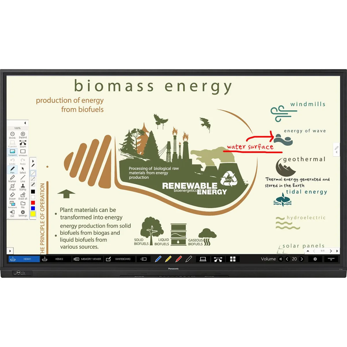 Panasonic Panasonic TH-75BQ1W 75" 4K UHD Touchscreen Commercial Display — product photo
