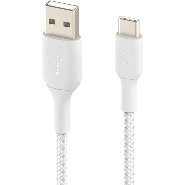 Belkin Belkin CAB002BT2MWH USB-C to USB-A cable 2m White — product photo