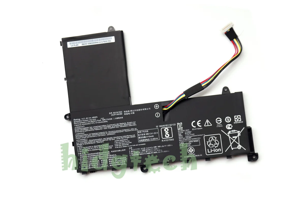 Beisite Beisite B31N1503 48Wh 11.4V laptop battery — product photo
