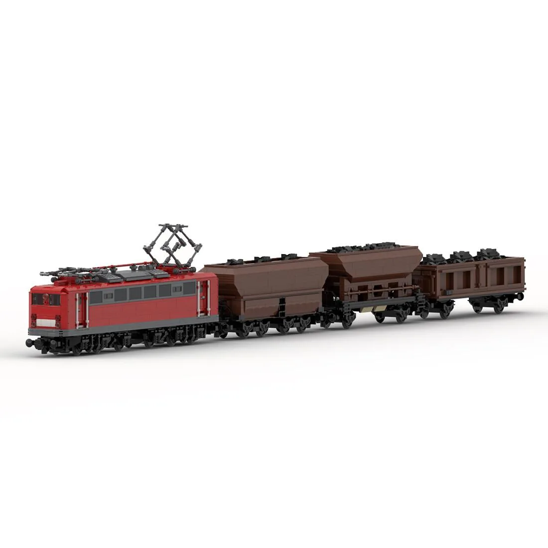 ZITIANYOUBUILD ZITIANYOUBUILD MOC-108963 BR150 Coal Wagon 2377 Parts — product photo