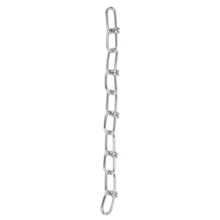 L.H. DOTTIE L.H. DOTTIE DL3 No 14 Gauge Bright Galvanized Double Loop Chain 100PK — product photo