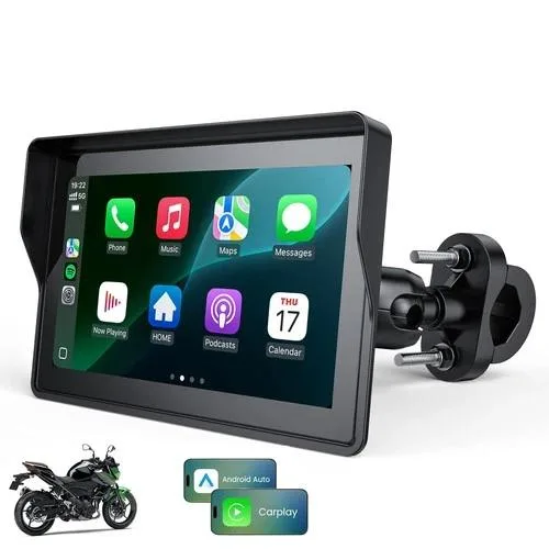 OmniTrade OmniTrade 5" Motorcycle GPS Navigation Wireless CarPlay Android Auto IP67 — product photo