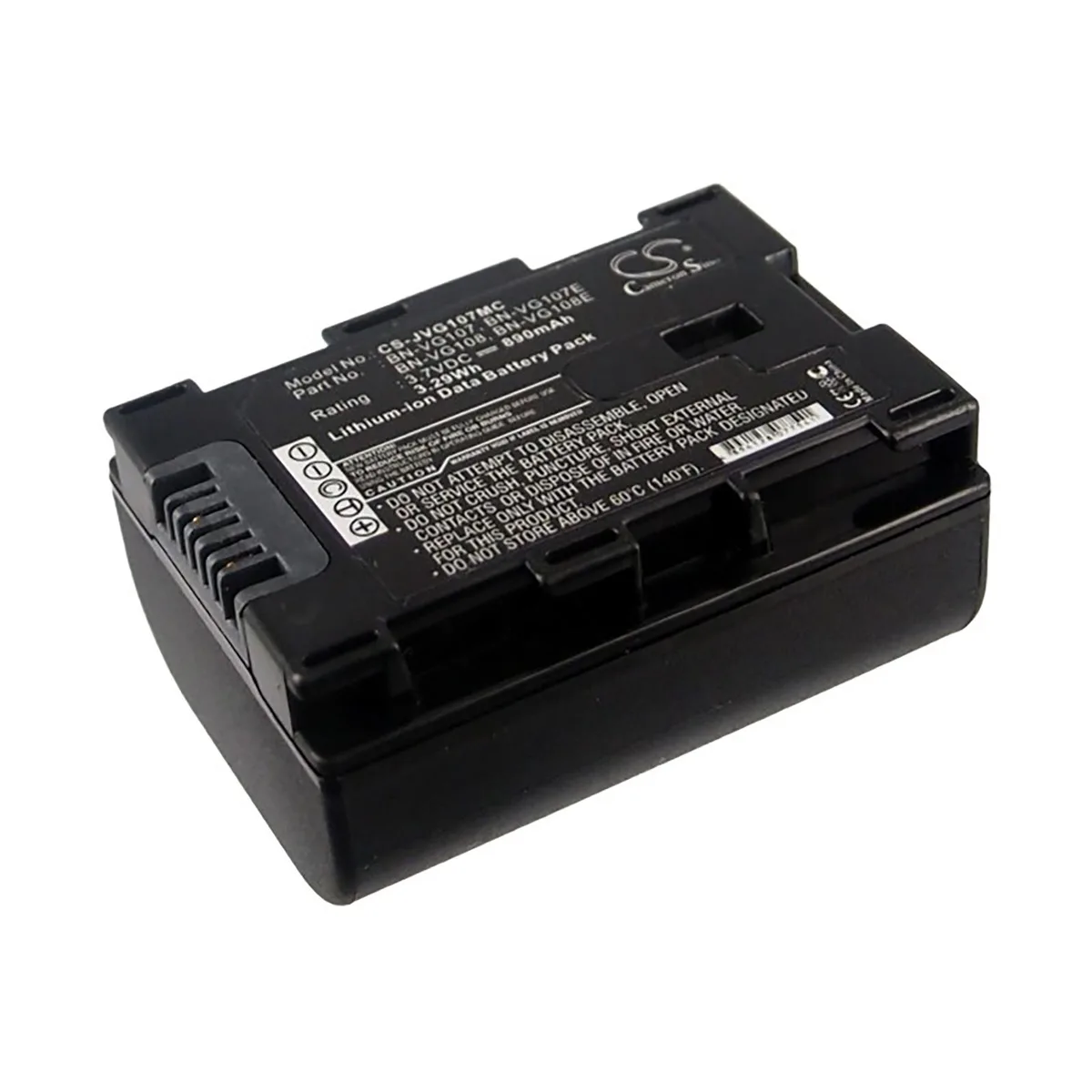 Cameron &amp; Co Cameron &amp; Co DS-CS-JVG107MC 0.89 Ah camera battery — product photo