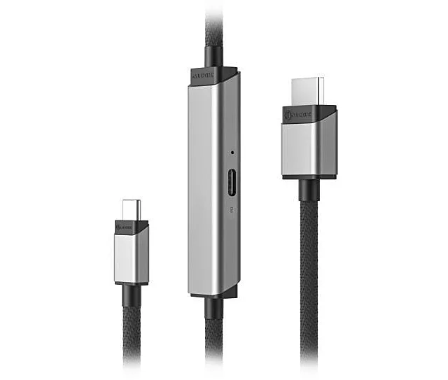ALOGIC ALOGIC ULCHDPD02-SGR USB-C to HDMI cable 2.0m 100W PD passthrough — product photo