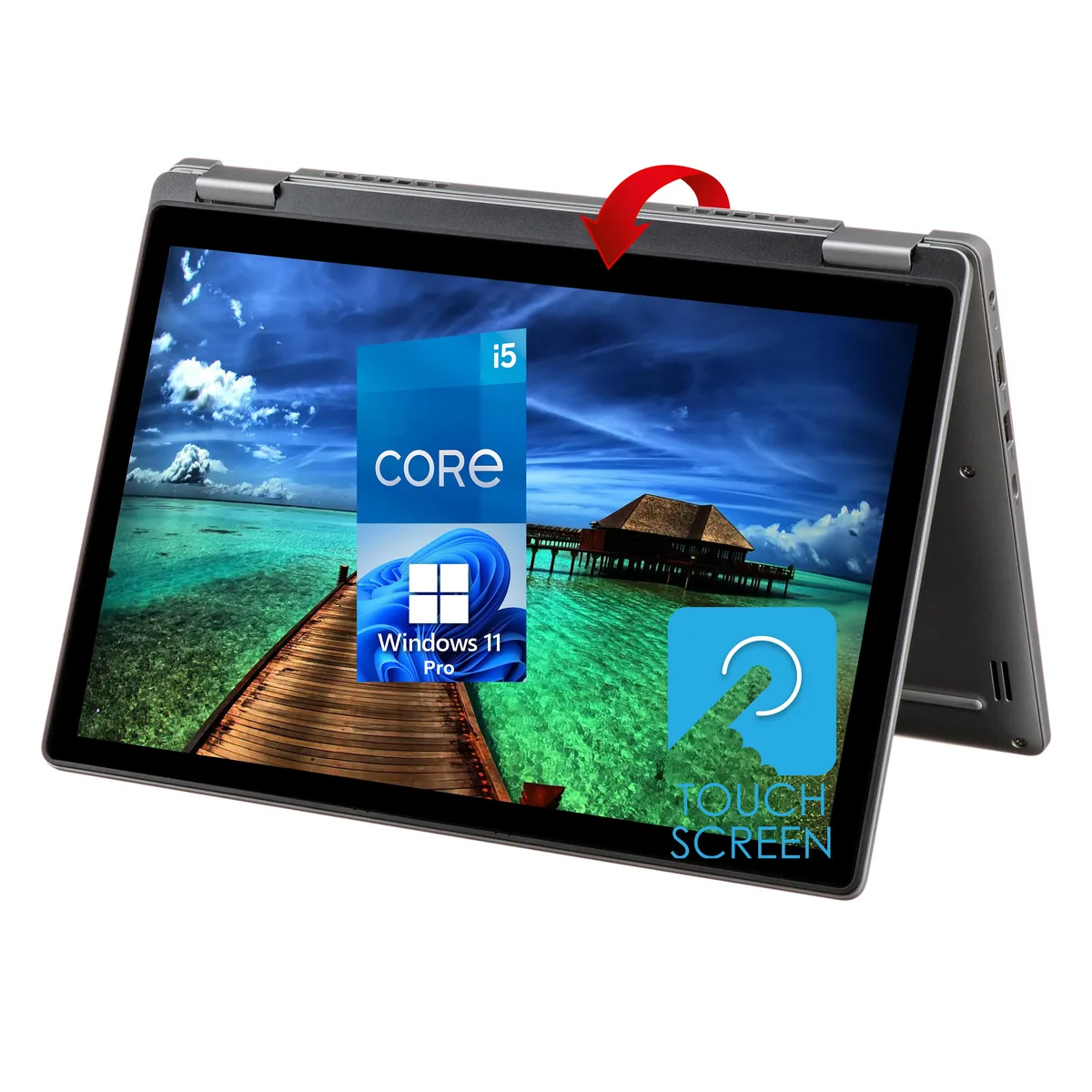 DELL DELL Latitude 3310 2-in-1 laptop 13.3" i5-8365U 8GB 512GB NVMe — product photo
