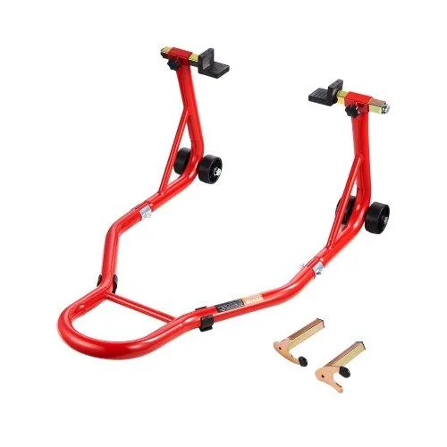 VEVOR VEVOR Motorcycle Stand Lift 850 lbs Rear Wheel Red — product photo
