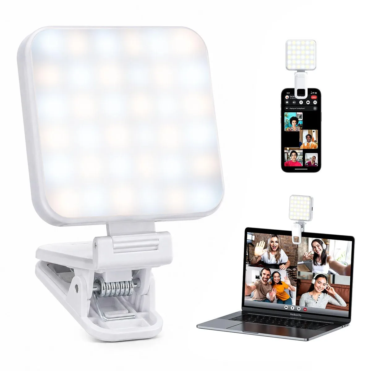  WINDESHI M82 Selfie Light 12 Levels 60g 1.5h Charge 8h Run 2700-6500K — product photo