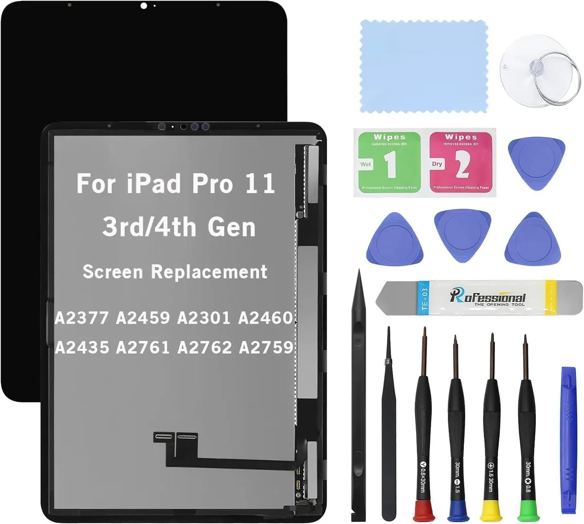 NUOLAISUN NUOLAISUN iPad Pro 11 2022 A2377 A2459 A2301 A2460 A2435 A2761 A2762 A2759 laptop screen — product photo