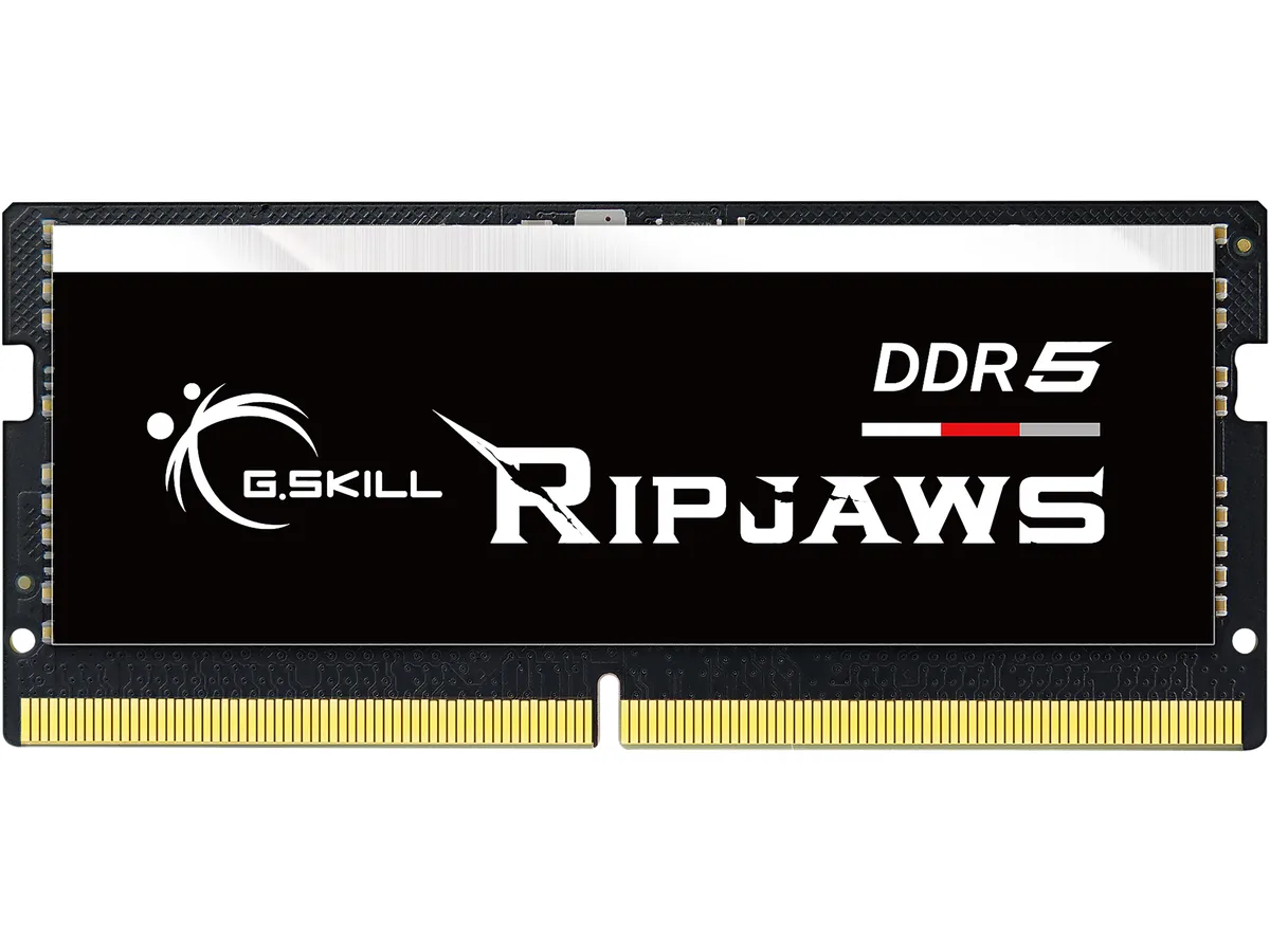 G.SKILL G.SKILL Ripjaws SO-DIMM 16GB DDR5 4800 CL40 laptop RAM F5-4800S4039A16GX1-RS — product photo