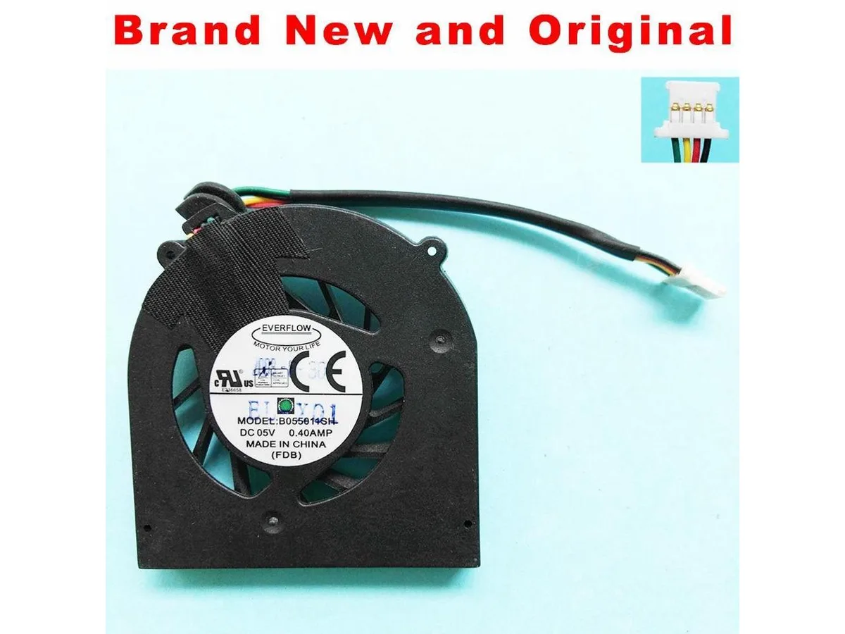 Fans Fans Dell XT XT2 CPU cooler B055011SH 5V .4A FDB — product photo