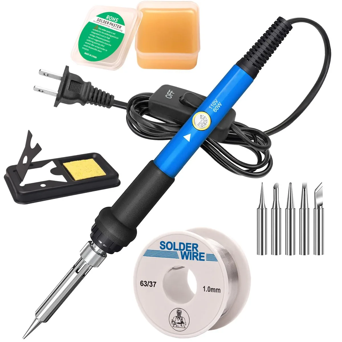  LDK 60W 110V Soldering Iron Kit Adjustable Temperature — product photo